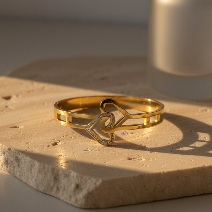 Heart Stone Bracelet