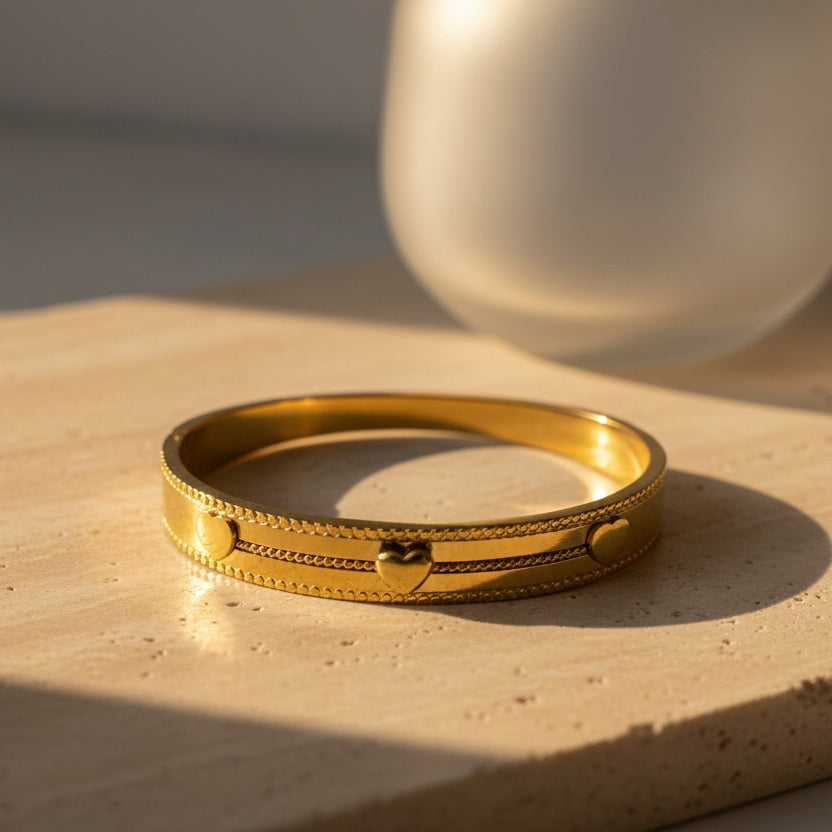 Triple Heart Bracelet