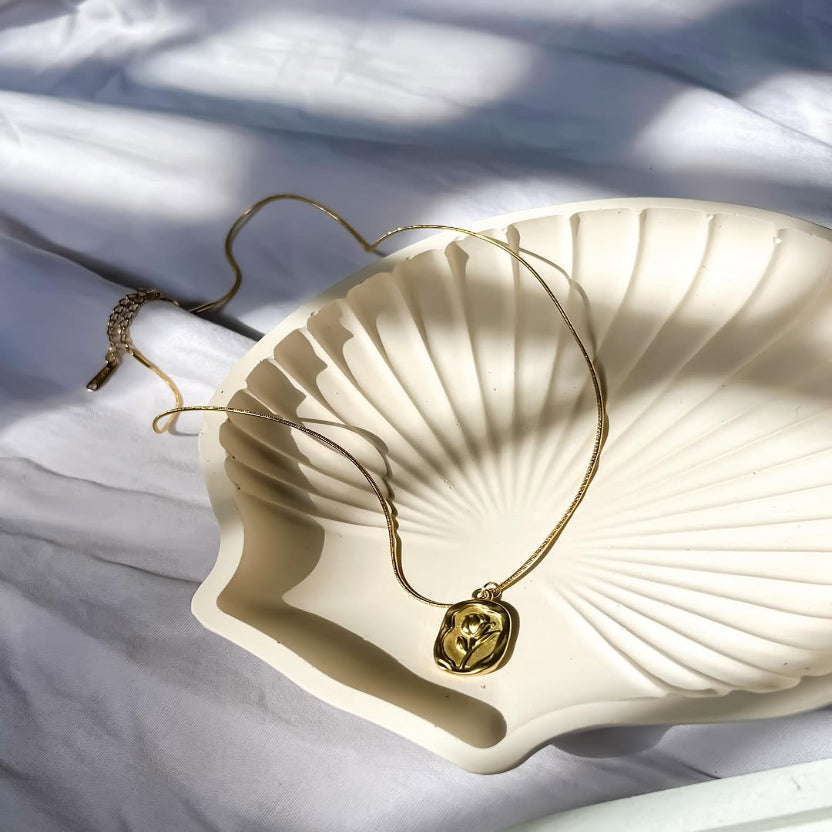 Flower Printed Pendant