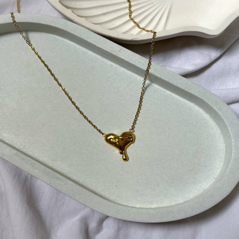 Melted Heart Pendant