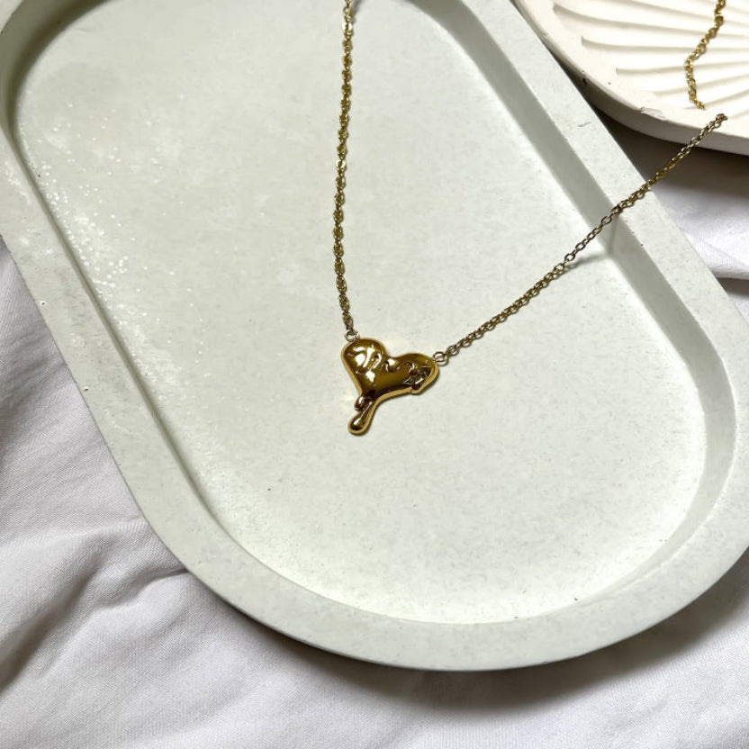 Melted Heart Pendant
