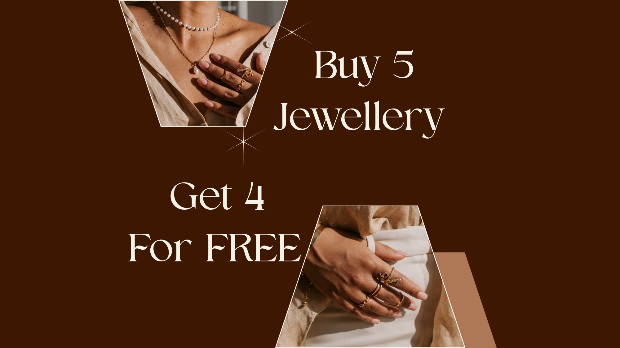 Buy 5 Jewellery and Get 4 for Free