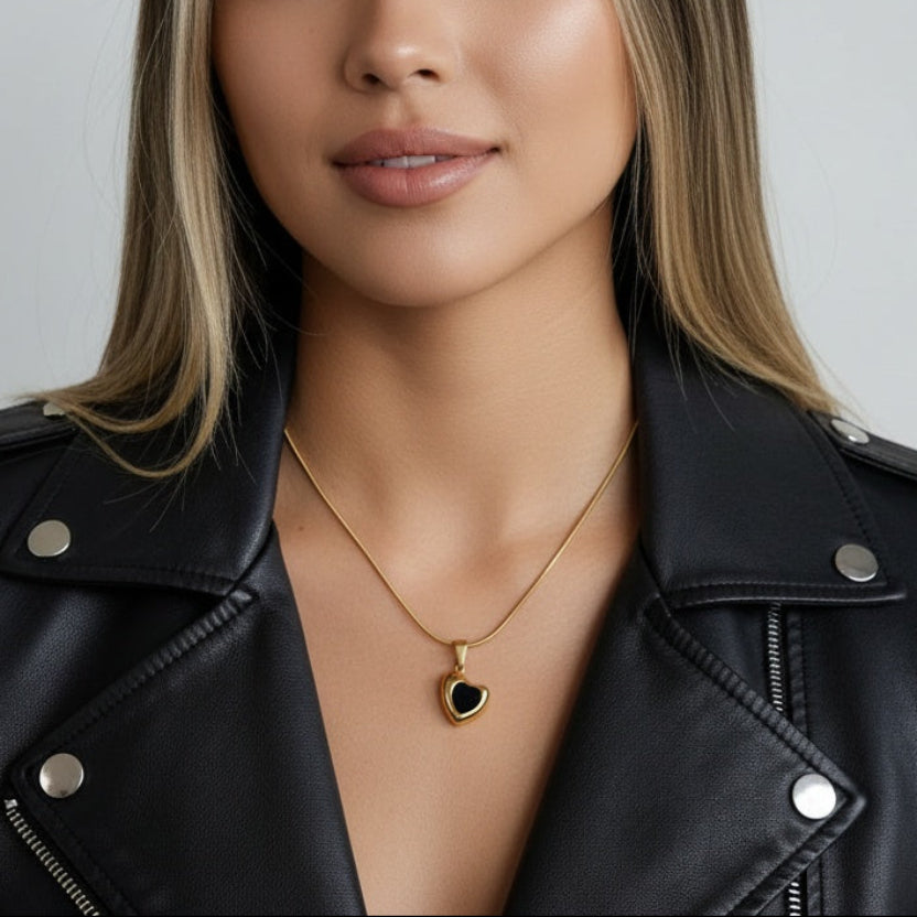 Black Heart Pendant