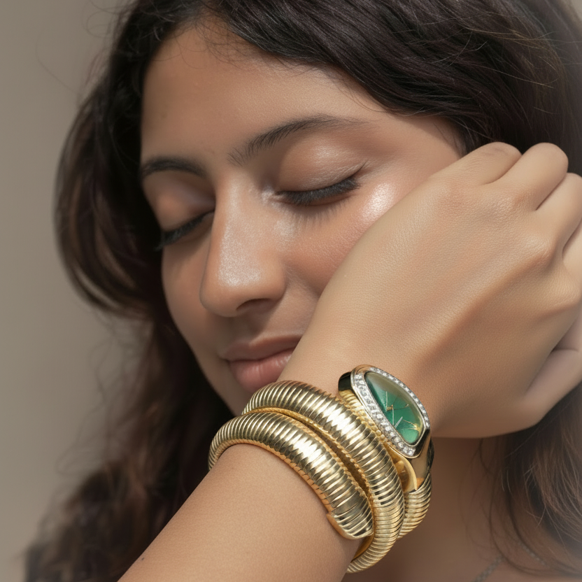 Snake Watch Bracelet