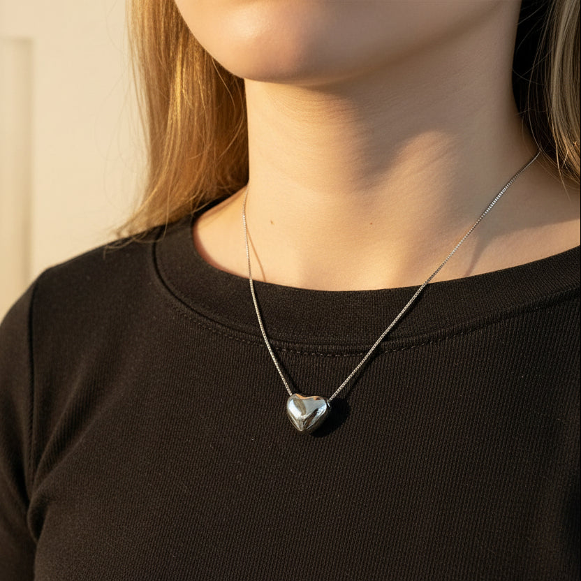 Silver Heart Pendant