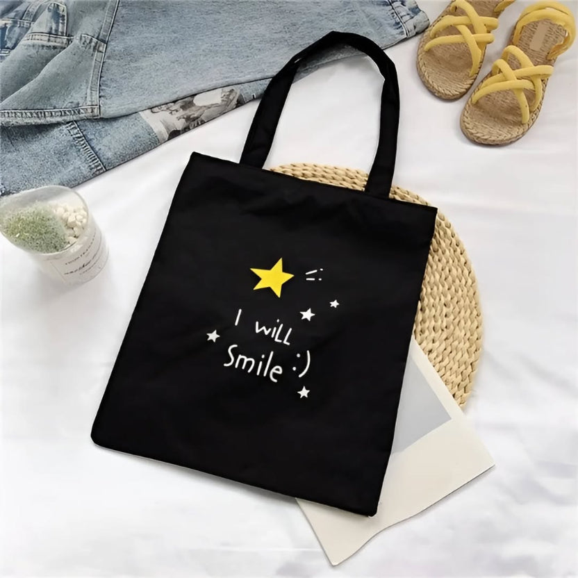 Cute Girl Tote Bag